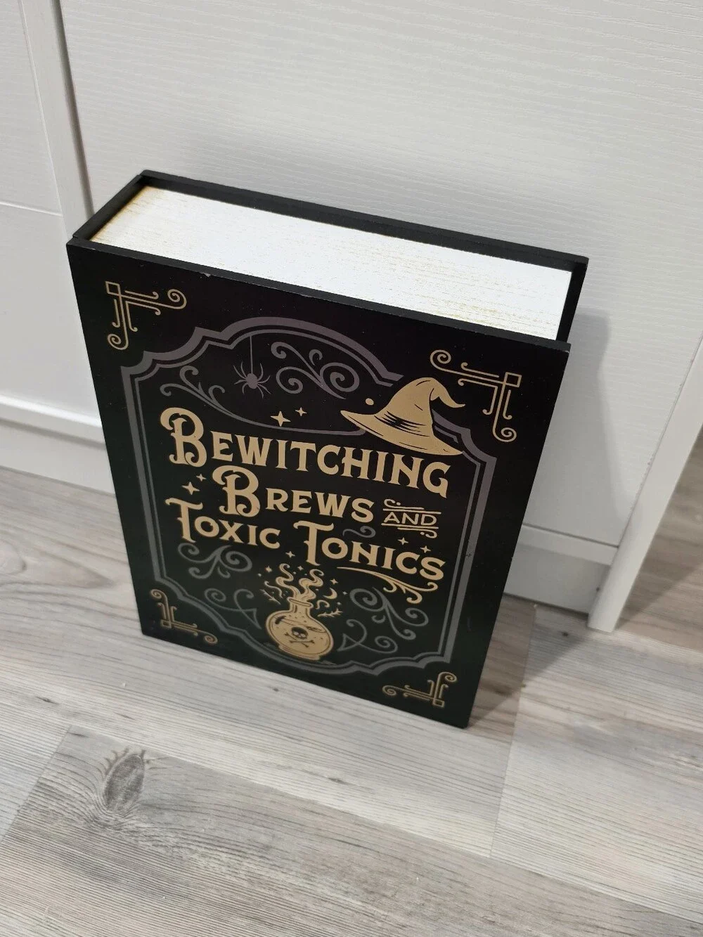 Target Bullseye Playground Halloween 2026 Wood Book Decor - Witching Brews
